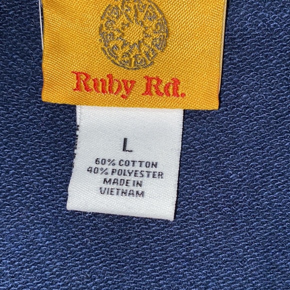 ‼️Ruby Rd Warm Cozy+Quality Stylish Zip - Picture 3 of 6